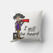 私は聞かれます クッション (裏面)