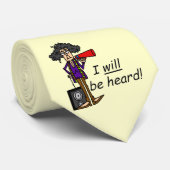 私は聞かれます ネクタイ (ロール)