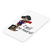 私は聞かれます マグネット (左側)