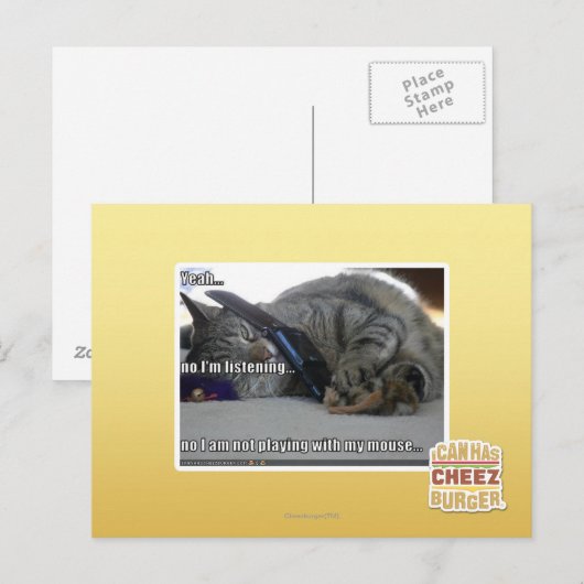 私は聞だ ポストカード (正面/裏面)