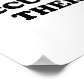 私は職業セラピストが好きだ ポスター (角)