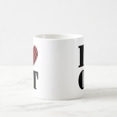 私は職業セラピー コーヒーマグカップ (中央)