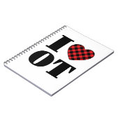 私は職業セラピー ノートブック (左側)