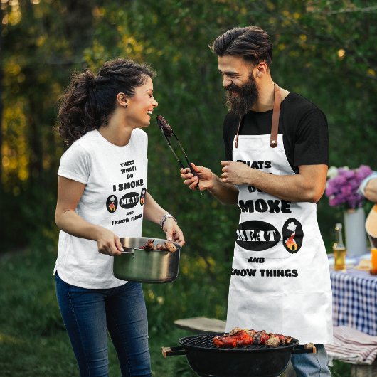 私は肉を吸う エプロン