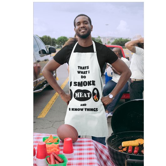 私は肉を吸う エプロン