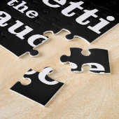 私は肉汁食べを抜いてスパゲッティを食べない ジグソーパズル (側面)