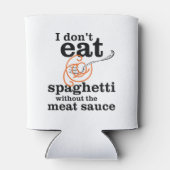 私は肉汁食べを抜いてスパゲッティを食べない 缶クーラー (裏面)