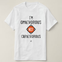 私は肉食ではない雑食性だ