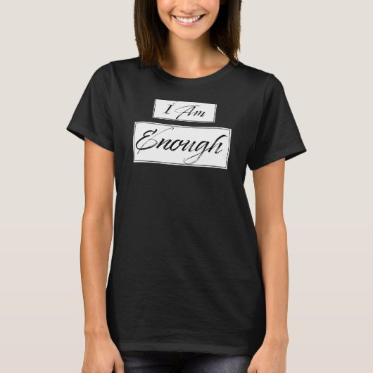 私は肯定動機引用文 Tシャツ (正面)