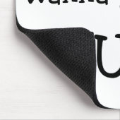 私は育樹専門家、私ひきたいと思います切り株です! マウスパッド (コーナー)