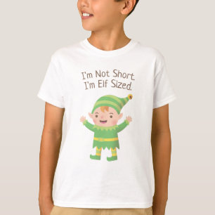 私は背が低いわけじゃない、エルフサイズなんです ウケる Tシャツ