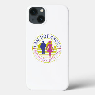 私は背が低くなくあなたは背が高い iPhone 13ケース