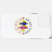 私は背が低くなくあなたは背が高い Case-Mate iPhoneケース (裏面 (横))