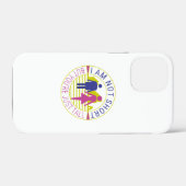 私は背が低くなくあなたは背が高い Case-Mate iPhoneケース (裏面 (横))