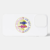 私は背が低くなくあなたは背が高い iPhoneケース (裏面横)