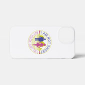 私は背が低くなくあなたは背が高い iPhoneケース (裏面横)