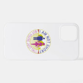 私は背が低くなくあなたは背が高い iPhoneケース (裏面横)