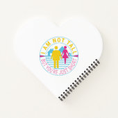 私は背が高くないが、あなたは短い ノートブック (裏面)