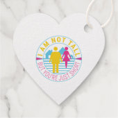 私は背が高くないが、あなたは短い フェイバータグ (裏面)