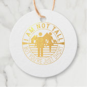 私は背が高くないが、あなたは短い フェイバータグ (正面)