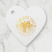 私は背が高くないが、あなたは短い フェイバータグ (正面)