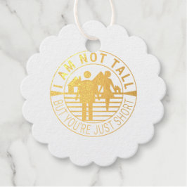 私は背が高くないが、あなたは短い フェイバータグ