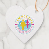 私は背が高くないが、あなたは短い フェイバータグ (裏面)