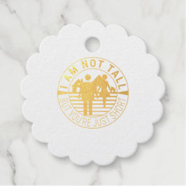 私は背が高くないが、あなたは短い フェイバータグ