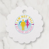 私は背が高くないが、あなたは短い フェイバータグ (裏面)