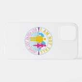 私は背が高くないが、あなたは短い iPhoneケース (裏面横)