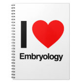 私は胎生学が大好きだ ノートブック (正面)