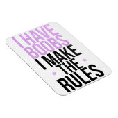 私は胸を作る マグネット (右側)