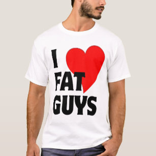 私は脂肪質の人を愛します Tシャツ