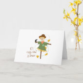 私は脳もししか持っていなかった カード (黄色い花)