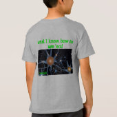私は脳細胞を......有します Tシャツ (裏面)