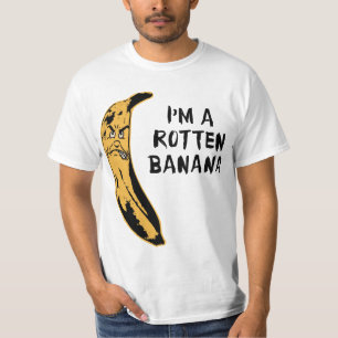 私は腐ったバナナです Tシャツ