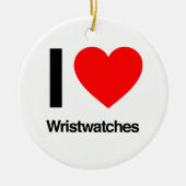 私は腕時計が大好きだ セラミックオーナメント (正面)