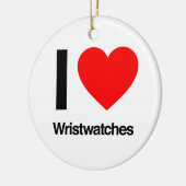 私は腕時計が大好きだ セラミックオーナメント (左)