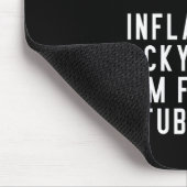 私は膨張可能なワッキーな腕のフレアと一緒にいる マウスパッド (コーナー)