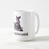 私は自信のある魔女だ コーヒーマグカップ (正面右)