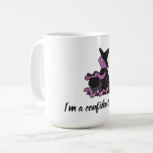 私は自信のある魔女だ コーヒーマグカップ (正面左)