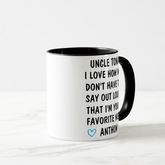 私は自分が自分だと大声で言わなくてもいいことがいかに好きだ マグカップ (正面右)