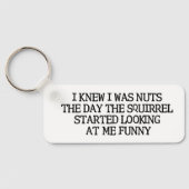 私は自分が馬鹿だと分かった キーホルダー (裏面)