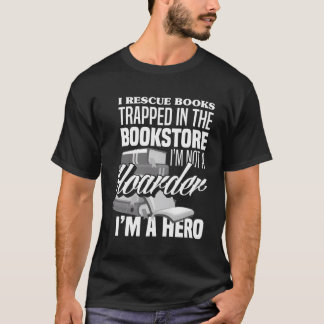 私は自分ではない本屋に閉じ込められた本を救う Tシャツ