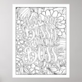 私は自分でボスの色だ ポスター (正面)