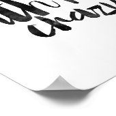 私は自分で大丈夫熱狂する ポスター (角)