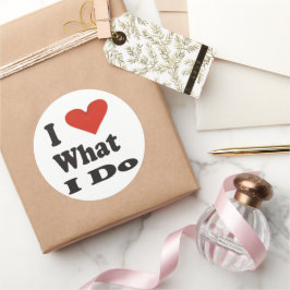 私は自分のやることが大好き ラウンドシール