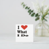 私は自分のやることが大好き 紹介カード (スタンド正面)