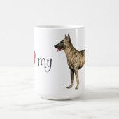 私は自分のオランダ·シェパード コーヒーマグカップ (中央)