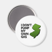 私は自分のガスを使わない マグネット (正面/裏面)